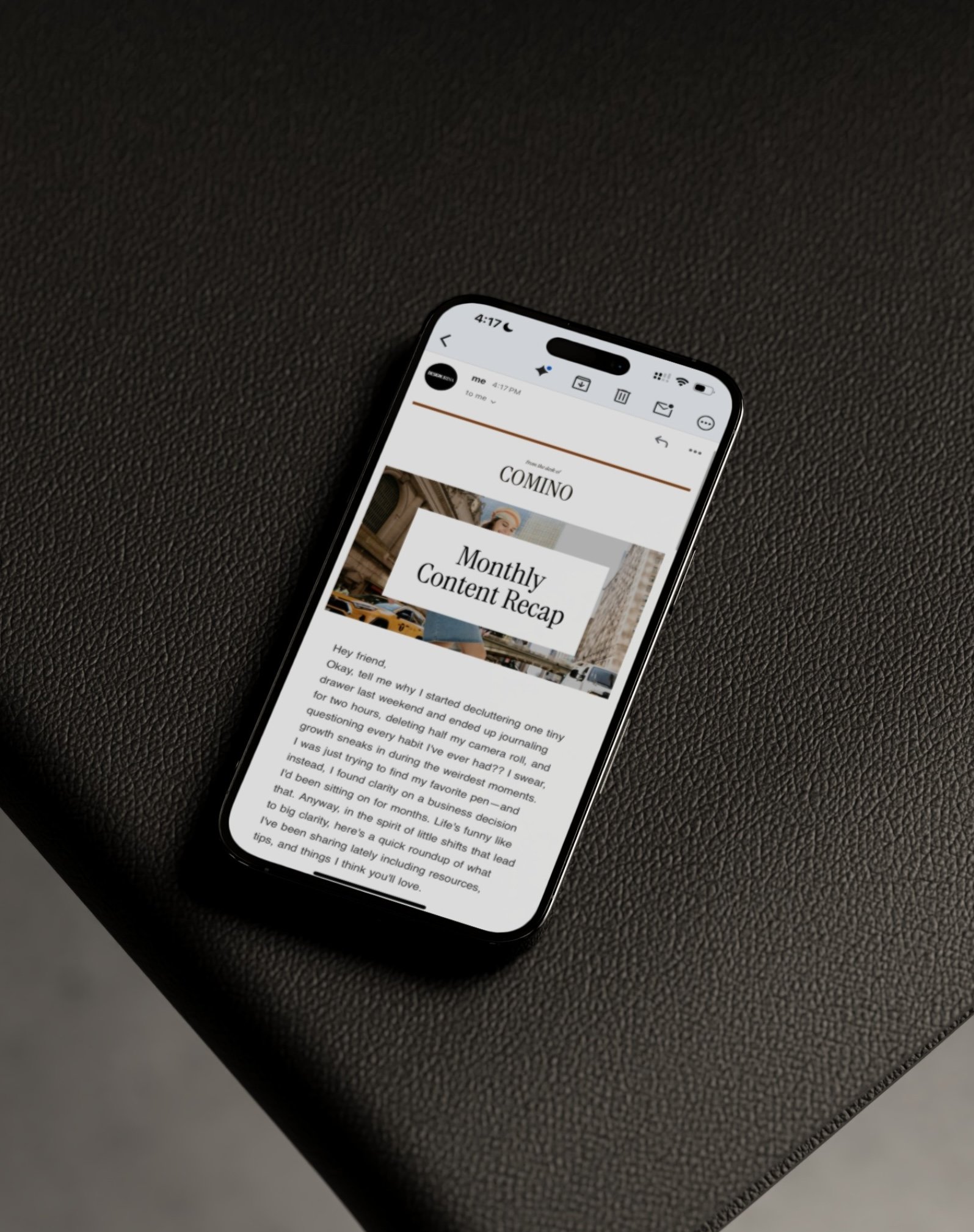 comino flodesk iphone